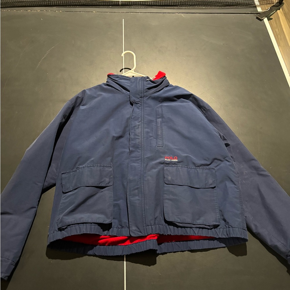 Ralph Lauren Red and Navy Polo Jacket